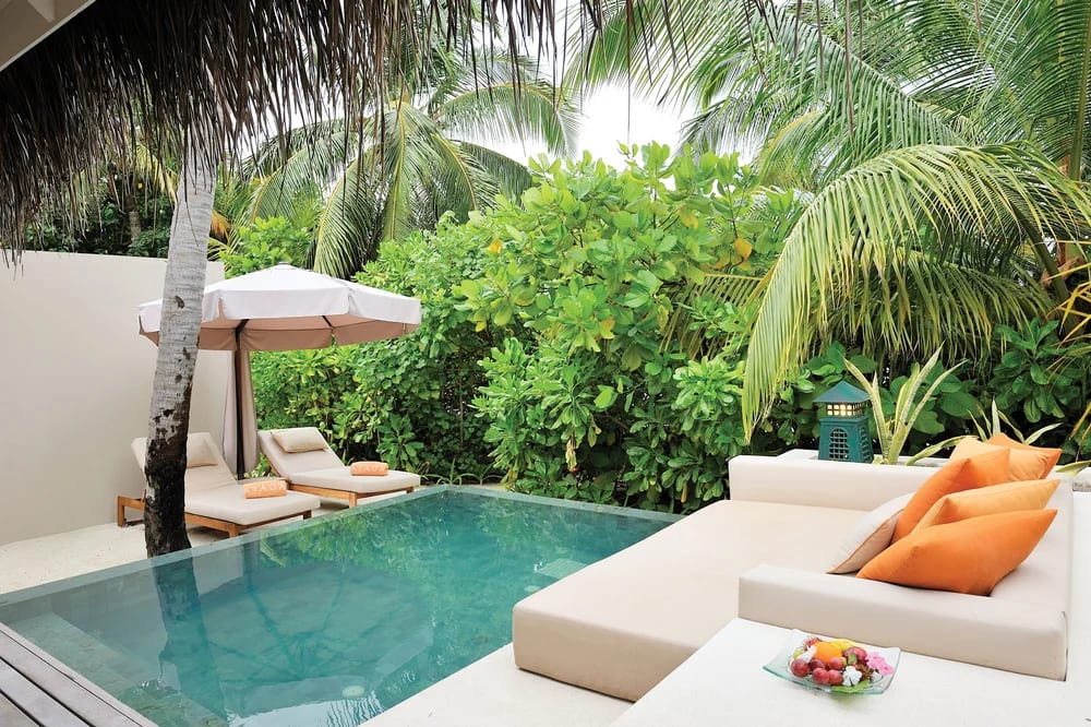 Beach Villa with Pool · One bedroom · beach plus plunge